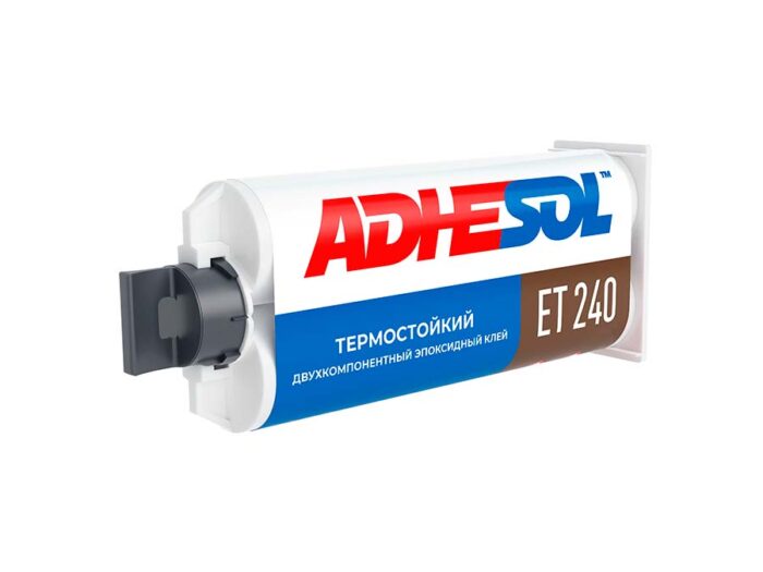 ADHESOL ET 240 - термостойкий двухкомпонентный эпоксидный клей